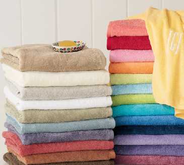 kolorowe ręczniki